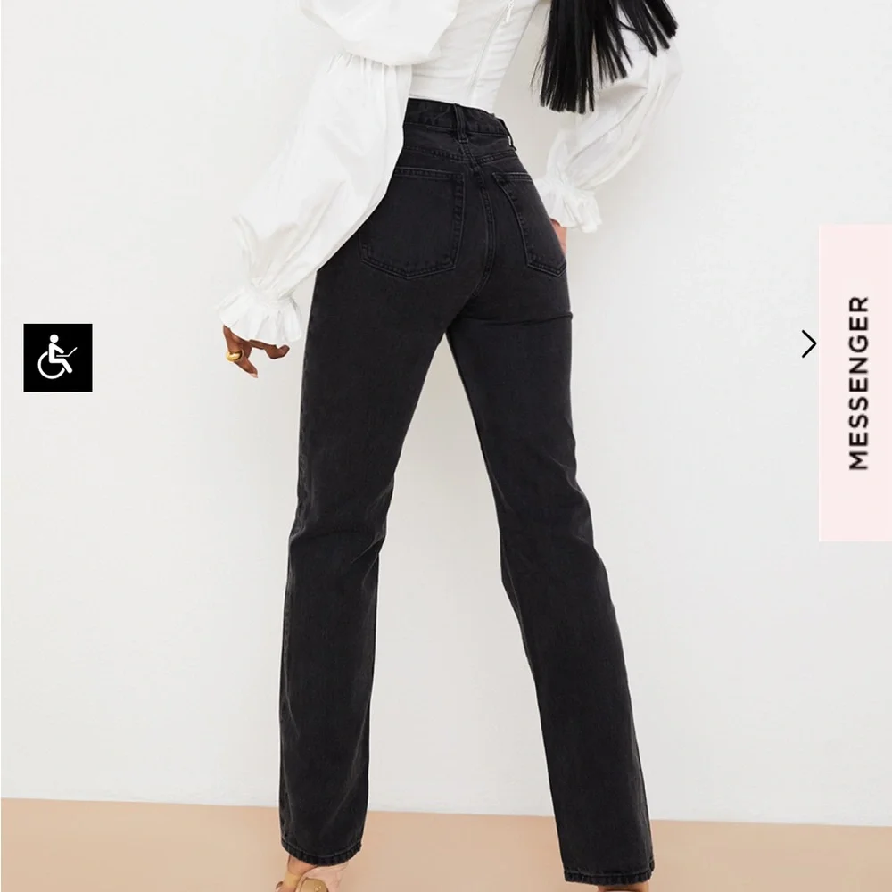 House of CB Yara Black Jeans - Picture 3 of 7